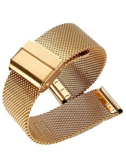 Trender TR-ST20GD Λουράκι Μεταλλικό Gold (Universal 20mm)
