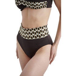 BLU4U Ψηλόμεσο Bikini Slip Σοκολατί 23365076-18