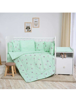 Lorelli Friends Σετ Κούνιας Green 6τμχ