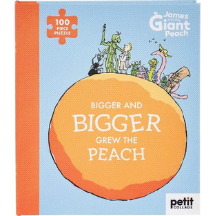 Παιδικό Puzzle Petit Collage James & The Gant Peach 100 Κομμάτια