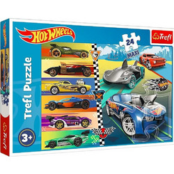 Παιδικό Puzzle Trefl Maxi Hot Wheels 24 Κομμάτια