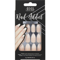 Ardell Nail Addict Ombre Fade Oval Tips Νυχιών Γαλλικού με Κόλλα 24τμχ