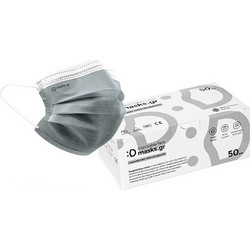 Masks.gr Χειρουργική Μάσκα Προστασίας Type II BFE98% Γκρι 1000τμχ