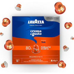 Lavazza Κάψουλες Espresso Crema e gusto Συμβατές με Μηχανή Nespresso 80τμχ