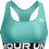 Under Armour HeatGear Mid Branded Sports Αθλητικό Μπουστάκι με Μέτρια Στήριξη & Ελαφριά Ενίσχυση Τιρκουάζ 1383544-482