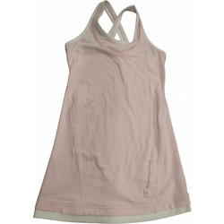 Champion Tank Top Γυναικείο Αθλητικό T-Shirt Nude 402266