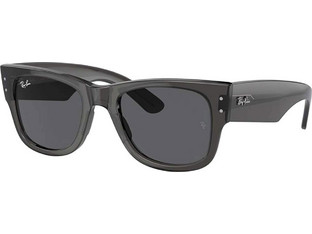 Ray-Ban RB0840S 1406B1 Ανδρικά Γυαλιά Ηλίου Τετράγωνα Κοκάλινα Μαύρα με Μαύρο Polarized Φακό