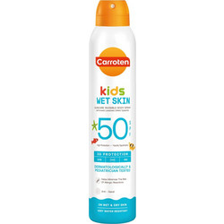 Carroten Kids Wet Skin Παιδικό Αντηλιακό Spray Προσώπου & Σώματος SPF50+ 200ml