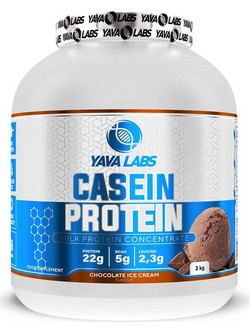 Yava Labs Casein Chocolate Ice Cream Πρωτεΐνη Γράμμωσης 2kg
