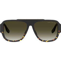 Marc Jacobs Marc756/S WR7 Ανδρικά Γυαλιά Ηλίου Aviator Κοκάλινα Μαύρα με Μαύρο Degradee Φακό