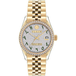 Philipp Plein Street Couture Γυναικείο Ρολόι με Χρυσό Μεταλλικό Μπρασελέ PW2BA0223
