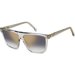 Carrera CA3027S KB7FQ Ανδρικά Γυαλιά Ηλίου Κοκάλινα Γκρι με Γκρι Καθρέπτης Πολωτικός Φακό