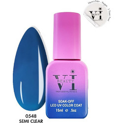Mixcoco Vi-548 Ημιμόνιμο Βερνίκι Νυχιών 15ml