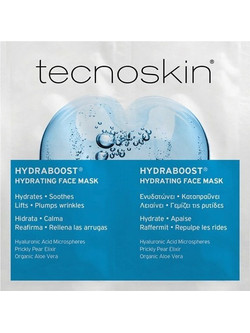 Tecnoskin Myolift Hydraboost Hydrating Mask Κρεμώδης Μάσκα Προσώπου για Ενυδάτωση με Υαλουρονικό 2x6ml