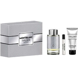 Montblanc Explorer Platinum Eau de Parfum 100ml + 7.5ml + Shower Gel 100ml