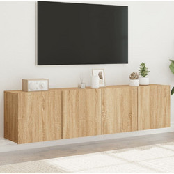 vidaXL Έπιπλο Τηλεόρασης Ξύλινο Sonoma Μ80xΠ30xΥ41cm 836957