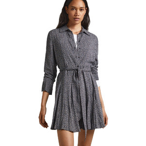 Pepe Jeans Jeni Mini Καθημερινό Φόρεμα Μαύρο PL953412-0AA
