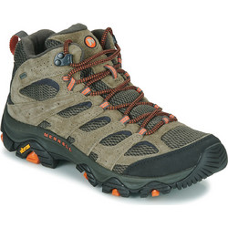 Merrell Moab Mid Ανδρικά Ορειβατικά Μποτάκια Αδιάβροχα Gore-Tex Μπεζ J035791