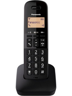Panasonic KX-TGΒ610GRB Ασύρματο Τηλέφωνο Μαύρο