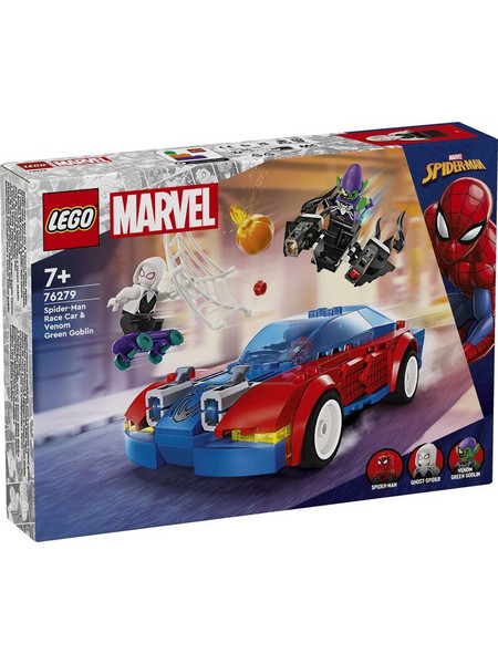 Lego Marvel Spider-Man Race Car & Venom Green Goblin για 7+ Ετών 76279