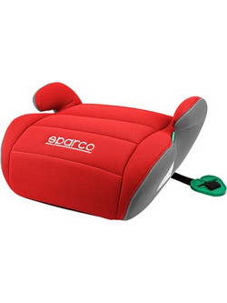 Sparco Booster F100KI Κάθισμα Αυτοκινήτου Booster i-Size 22-36kg Red/Grey