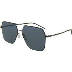 Bolon BL8090 C10 Ανδρικά Γυαλιά Ηλίου Aviator Μεταλλικά Μαύρα με Μαύρο Polarized Φακό