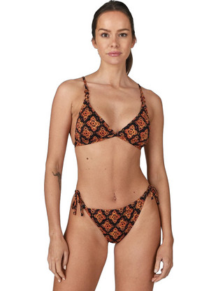 Brunotti Bikini Set Τριγωνάκι Καφέ Μαύρο 1-2312320293-9999