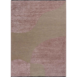 MADI Brook Χαλί Ορθογώνιο Καλοκαιρινό 190x240cm Beige Pink