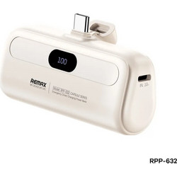 Remax RPP-633 Power Bank 5000mAh με Θύρα USB-C White