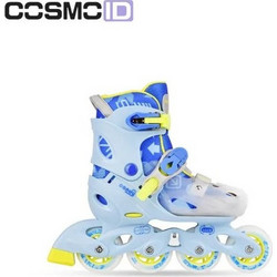 Micro Cosmo ID Candy Inline Αυξομειούμενα Rollers Παιδικά Γαλάζια CIS-CANDY-BL