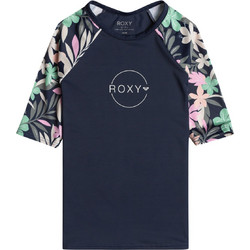 Roxy Αντηλιακό UV Παιδικό Μαγιό Μπλούζα για Κορίτσι Navy Μπλε ERGWR03389-XBMN
