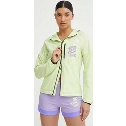 The North Face Higher Run Αθλητικό Γυναικείο Μπουφάν Softshell Κοντό Αδιάβροχο Lime NF0A8720-O0F