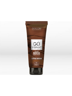 Farcom Go Vibrant Color Revive Coffee Brown Χρωμομάσκα Μαλλιών 200ml