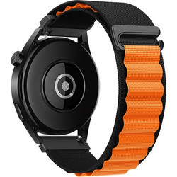 Hoco WH05 Climbing Series Λουράκι Υφασμάτινο Black / Orange (Universal 20mm)