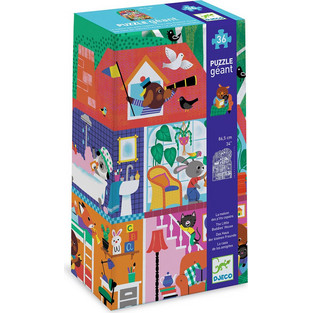 Παιδικό Puzzle Djeco Home 36 Κομμάτια