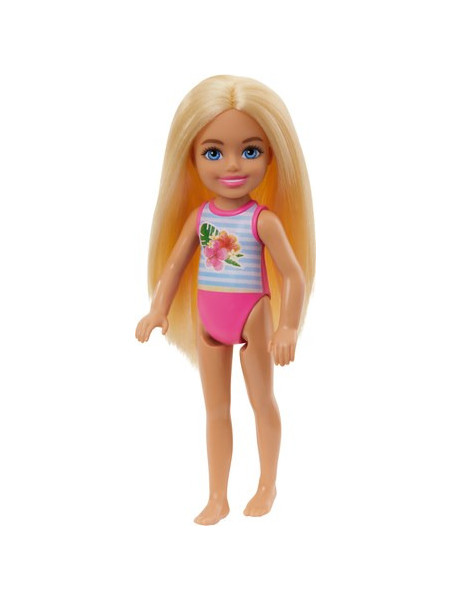 Mattel Barbie Chelsea Beach Flower Swimsuit Blonde