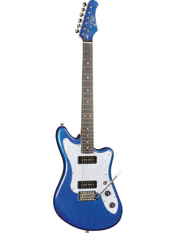 Eko Guitars Camaro VR2-90 Ηλεκτρική Κιθάρα Alternative με HH Μαγνήτες Blue Sparkle
