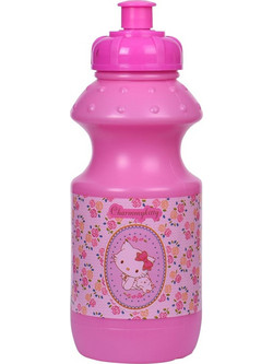 SunCe Hello Kitty Παιδικό Παγούρι Πλαστικό Φούξια 330ml CMY-2553-MULTI