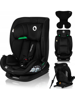 Lionelo Lavender Κάθισμα Αυτοκινήτου i-Size 9-36kg ISOfix Black
