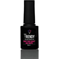 Trendy No Wipe Top Coat Ημιμόνιμο Βερνίκι Νυχιών 6ml