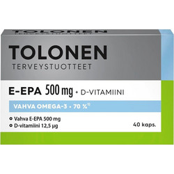 Protexin Dr. Tolonen's E-EPA Ιχθυέλαιο 40 Κάψουλες