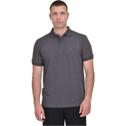 Target Polo Pique Ανδρική Αθλητική Μπλούζα Polo Ανθρακί S24-54018-24