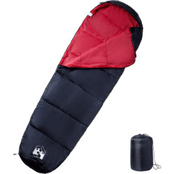 vidaXL Sleeping Bag Μονό 3 Εποχών Κόκκινο 94514