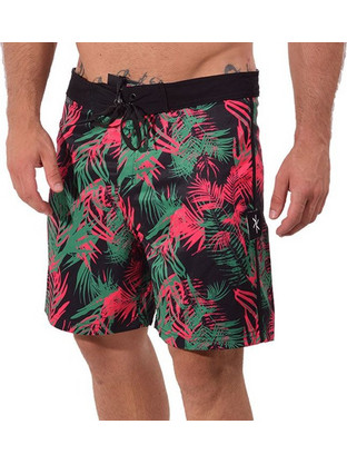 Shaikko Ανδρικό Μαγιό Βερμούδα Floral Μαύρο SK04M1SW001-010