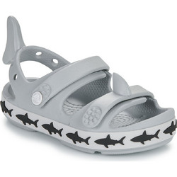 Crocs Crocband Cruiser Shark Παιδικά Παπούτσια Θαλάσσης για Αγόρι Γκρι 210031-007