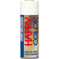 Saratoga Happy Color Σπρέι Βαφής Ασήμι 400ml