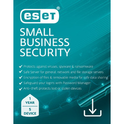 Eset Small Business Security για 5 Συσκευές και 1 Έτος Χρήσης (Ηλεκτρονική Άδεια)