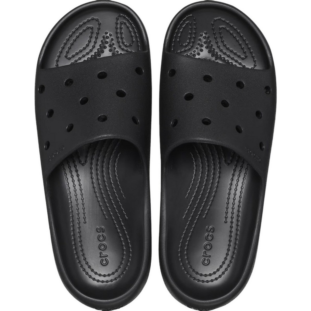Crocs Ανδρικές Παντόφλες Καλοκαιρινές Ανατομικές Κολυμβητηρίου Μαύρες ...