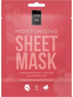 Lavish Care Moisturising Face Sheet Μάσκα Προσώπου για Ενυδάτωση 25gr