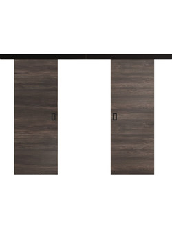 PoliHome Werdi Πόρτα Εσωτερική Συρόμενη Laminate Καφέ 152x205cm WERDI-KAFE-152